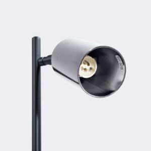 Table Lamp Winx Black / Chrome Modern Table Lamps Great Lighting UK Ltd