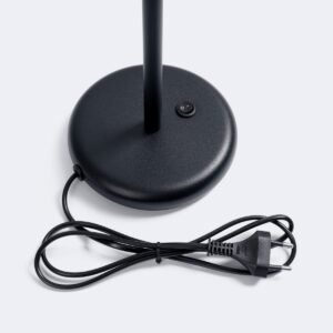 Table Lamp Winx Black / Chrome Modern Table Lamps Great Lighting UK Ltd