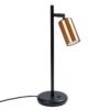 Table Lamp Winx Black / Copper Bedside Table Lamps Great Lighting UK Ltd