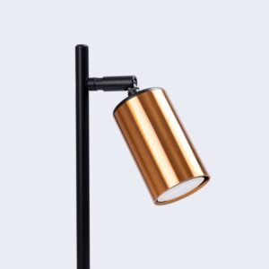 Table Lamp Winx Black / Copper Modern Table Lamps Great Lighting UK Ltd