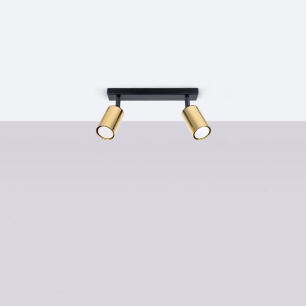 Ceiling Lamp Winx 2 Black/gold - Image 2