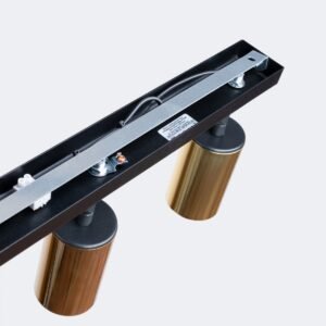 Ceiling Lamp Winx 3 Black / Copper Track Lighting Great Lighting UK Ltd