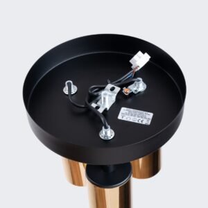 Ceiling Lamp Winx 3p Black / Gold Cluster Ceiling Lights Great Lighting UK Ltd
