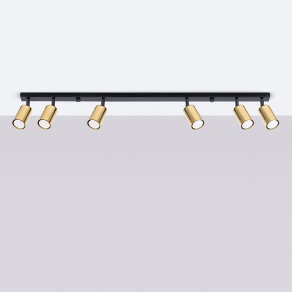 Ceiling Lamp Winx 6l Black/gold - Image 2