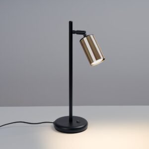 Table Lamp Winx Black / Gold Modern Table Lamps Great Lighting UK Ltd
