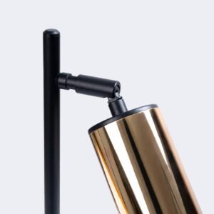 Table Lamp Winx Black / Gold Modern Table Lamps Great Lighting UK Ltd