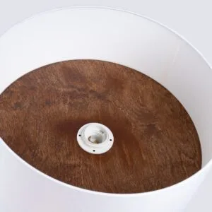 Telesto Ceiling Light - White / Dark Brown Modern Large Ceiling Lights Great Lighting UK Ltd