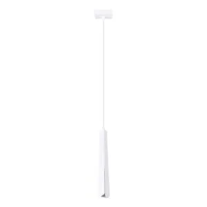 Prysm Single Pendant - White Bedroom Cylinder Pendants Great Lighting UK Ltd