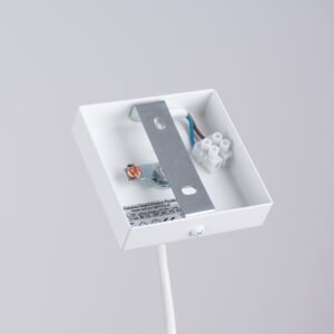 Pendant Lamp Prysm 1 White Modern Single Pendants Great Lighting UK Ltd