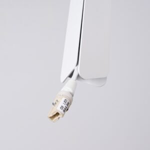 Pendant Lamp Prysm 1 White Modern Single Pendants Great Lighting UK Ltd