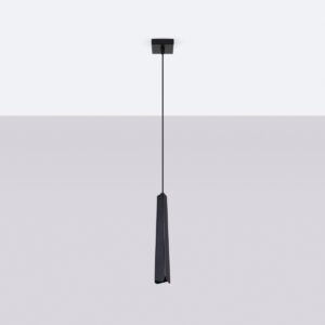 Pendant Lamp Prysm 1 Black Modern Single Pendants Great Lighting UK Ltd