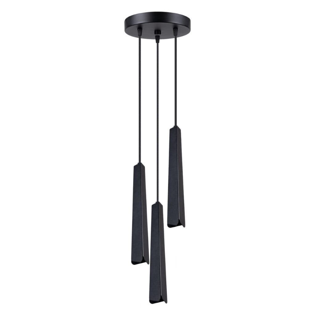 Pendant Lamp Prysm Three Light Black