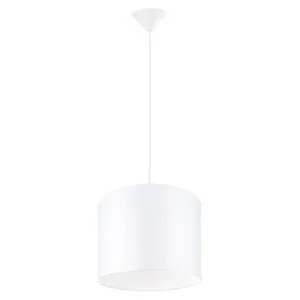 Nova 30cm Pendant - White Bedroom Pendant Lights Great Lighting UK Ltd