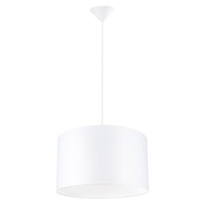Pendant Lamp Nova 40 White Shade Pendants Great Lighting UK Ltd