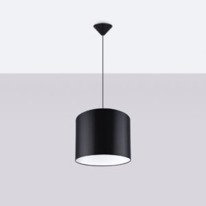 Pendant Lamp Nova 30 Black Shade Pendants Great Lighting UK Ltd
