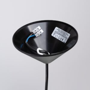Pendant Lamp Nova 30 Black Shade Pendants Great Lighting UK Ltd
