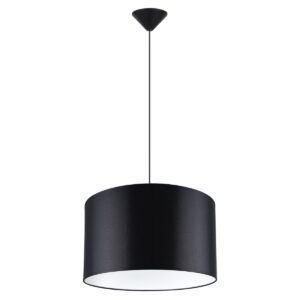 Pendant Lamp Nova 40 Black Shade Pendants Great Lighting UK Ltd