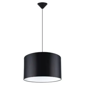 Nova 40cm Pendant - Black Bedroom Pendant Lights Great Lighting UK Ltd