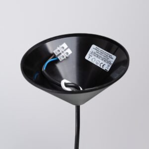 Pendant Lamp Nova 40 Black Shade Pendants Great Lighting UK Ltd