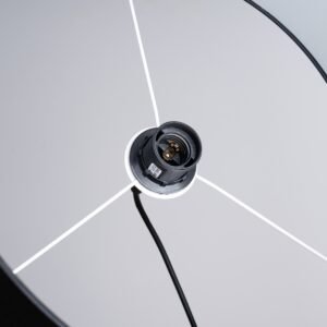 Pendant Lamp Nova 40 Black Shade Pendants Great Lighting UK Ltd