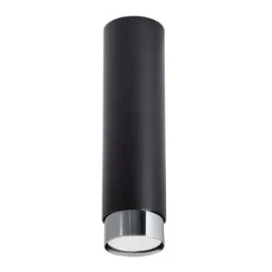 Ceiling Lamp Nero 22,5 Black / Chrome Modern Single Ceiling Lights Great Lighting UK Ltd