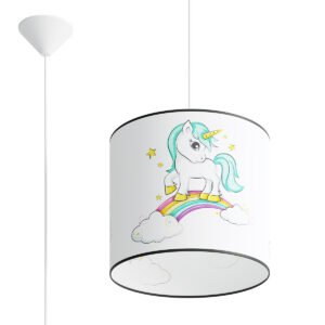 Pendant Lamp Unicorn 30 Nursery & Bedroom Pendants Great Lighting UK Ltd