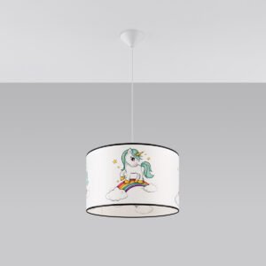 Pendant Lamp Unicorn 40 Nursery & Bedroom Pendants Great Lighting UK Ltd