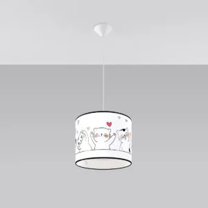 Cat 30cm Pendant Children and Nursery Lights Great Lighting UK Ltd