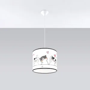 Cat 30cm Pendant Children and Nursery Lights Great Lighting UK Ltd