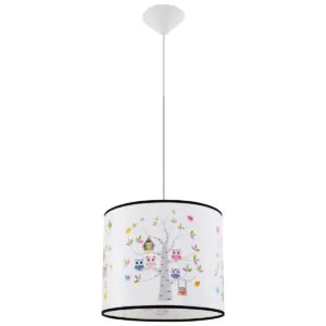 Owls 30cm Pendant Children and Nursery Lights Great Lighting UK Ltd
