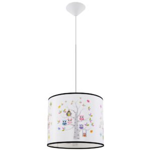 Pendant Lamp Owls 40 Nursery & Bedroom Pendants Great Lighting UK Ltd