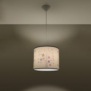 Pendant Lamp Owls 40 Nursery & Bedroom Pendants Great Lighting UK Ltd