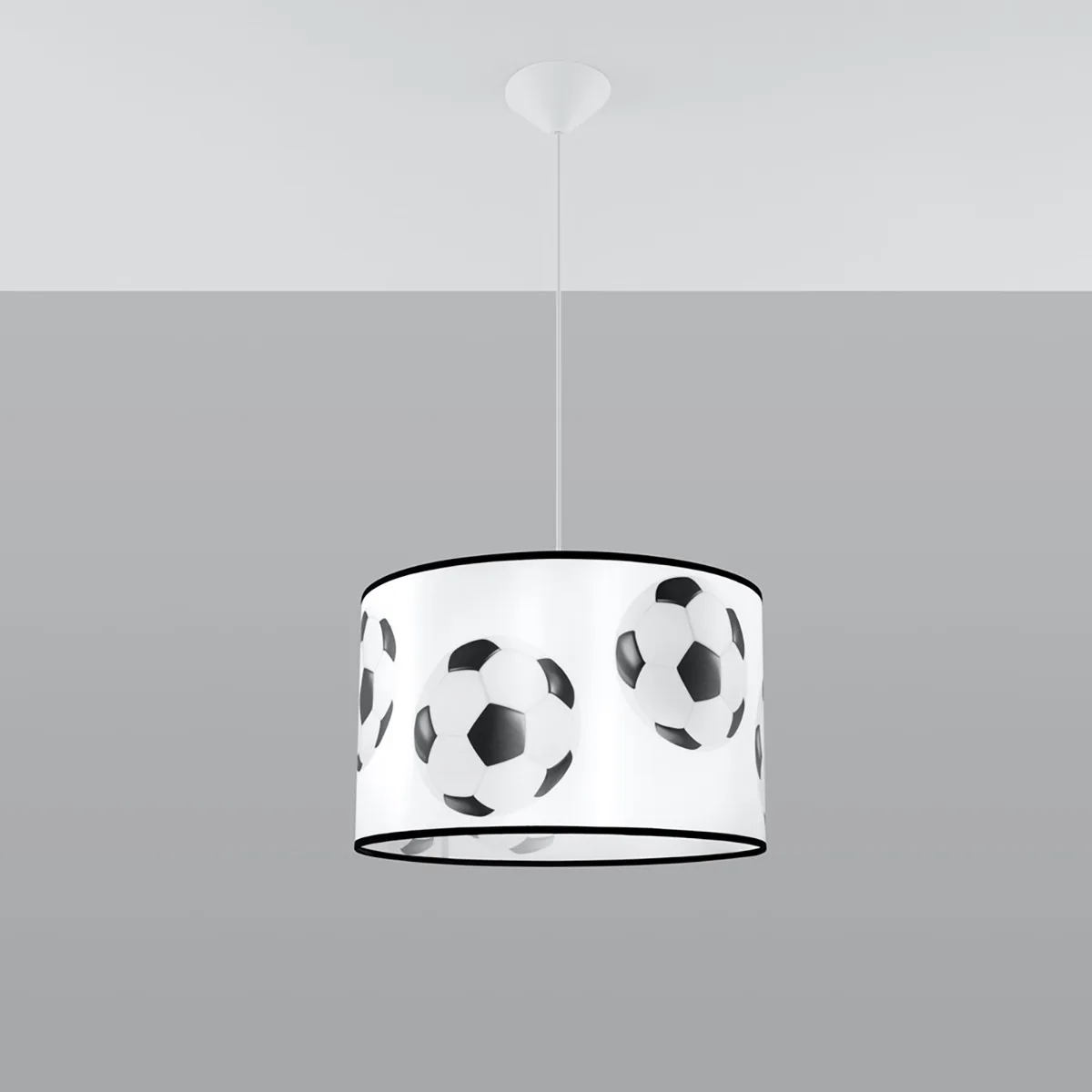 Football A 40cm Pendant Children and Nursery Lights Great Lighting UK Ltd