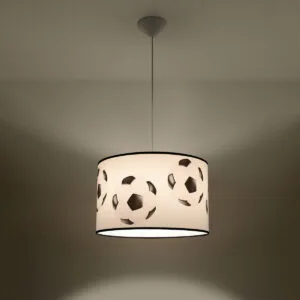 Football A 40cm Pendant Children and Nursery Lights Great Lighting UK Ltd