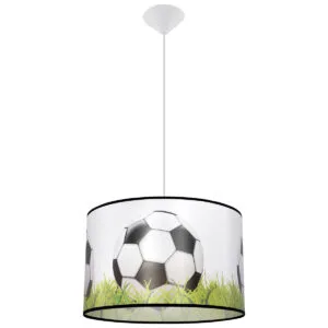 Football C 40cm Pendant Children and Nursery Lights Great Lighting UK Ltd