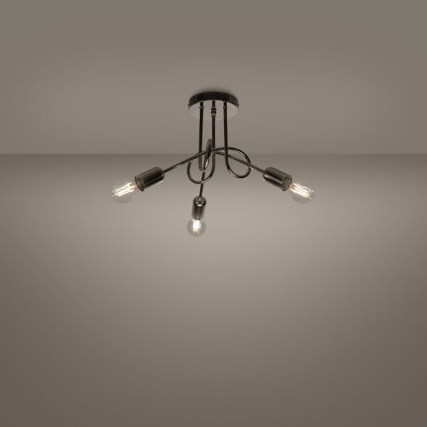 Chandelier Loop 3 Chrome Ceiling Chandeliers Great Lighting UK Ltd