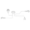 Multi Arm Ceiling Light Vector Four Light White Hallway Ceiling Lights Great Lighting UK Ltd