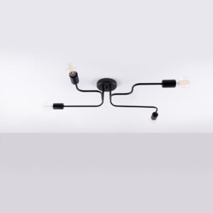 Chandelier Vector 4 Black Ceiling Chandeliers Great Lighting UK Ltd