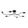 Chandelier Vector 6 Black Ceiling Chandeliers Great Lighting UK Ltd