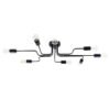 Chandelier Vector 8 Black Ceiling Chandeliers Great Lighting UK Ltd
