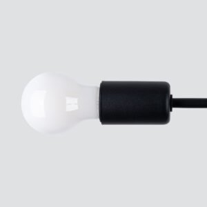 Chandelier Norah 3 Black Ceiling Chandeliers Great Lighting UK Ltd