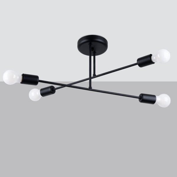 Chandelier Norah 4 Black - Image 2