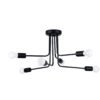 Chandelier Norah 6 Black Ceiling Chandeliers Great Lighting UK Ltd