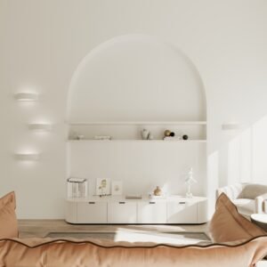 Wall Lamp Ceramic Atena 30 Box Wall Lights Great Lighting UK Ltd