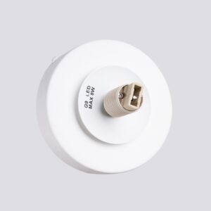 Wall Lamp Yoli 1 White Single Wall Lights Great Lighting UK Ltd