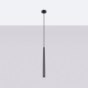 Pedant Lamp Bliss 1 Black Modern Single Pendants Great Lighting UK Ltd