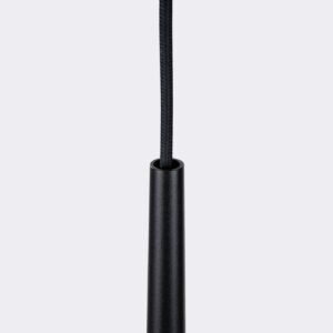 Pedant Lamp Bliss 1 Black Modern Single Pendants Great Lighting UK Ltd