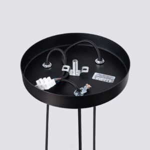 Pedant Lamp Bliss 3p Black Multi Pendants Great Lighting UK Ltd
