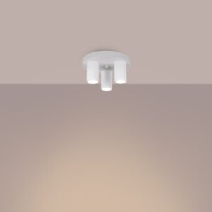 Ceiling Lamp Lagos 3p White Cluster Ceiling Lights Great Lighting UK Ltd