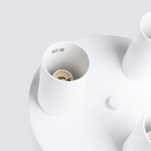Ceiling Lamp Lagos 3p White Cluster Ceiling Lights Great Lighting UK Ltd
